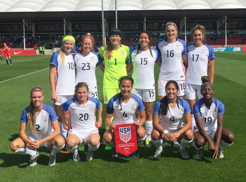 u18wnt-vs-eng Strikers Logo